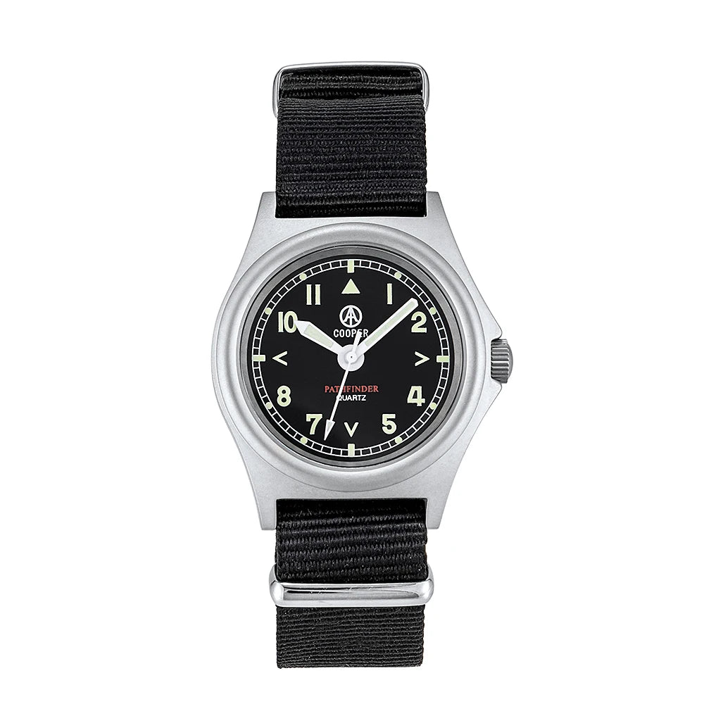 38mm Quartz Watch Miyota Movement MWC Matt Steel Swimming Waterproof Super Luminous 8018A